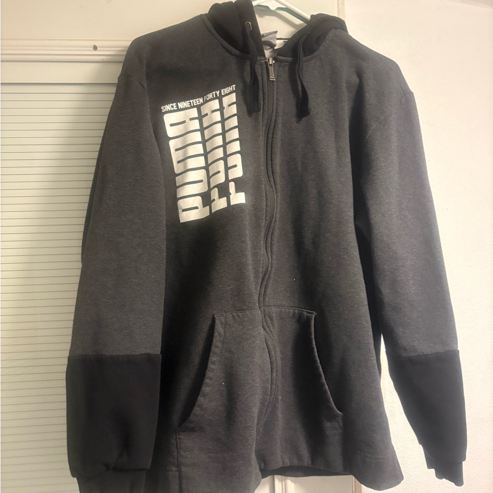Puma Black and Gray Sweatshirt